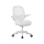 Fotel ergonomiczny COBRA King Junior HF101WH biały